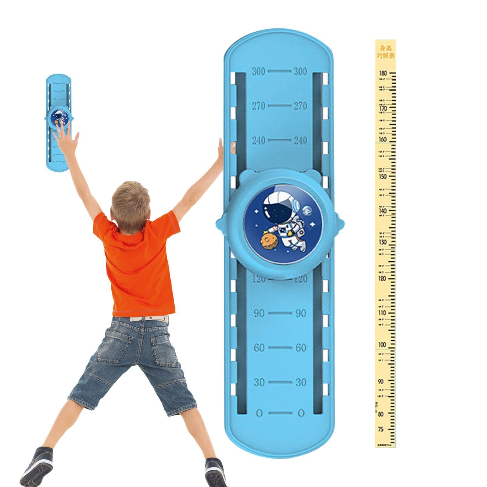 Birtern Touch High Jump Counter for Kids - Boys Height Trackers Wall Height Adjustment,Kids Growing Height Equipment with Voice Counter for Living Room, Kids’ Bedroom