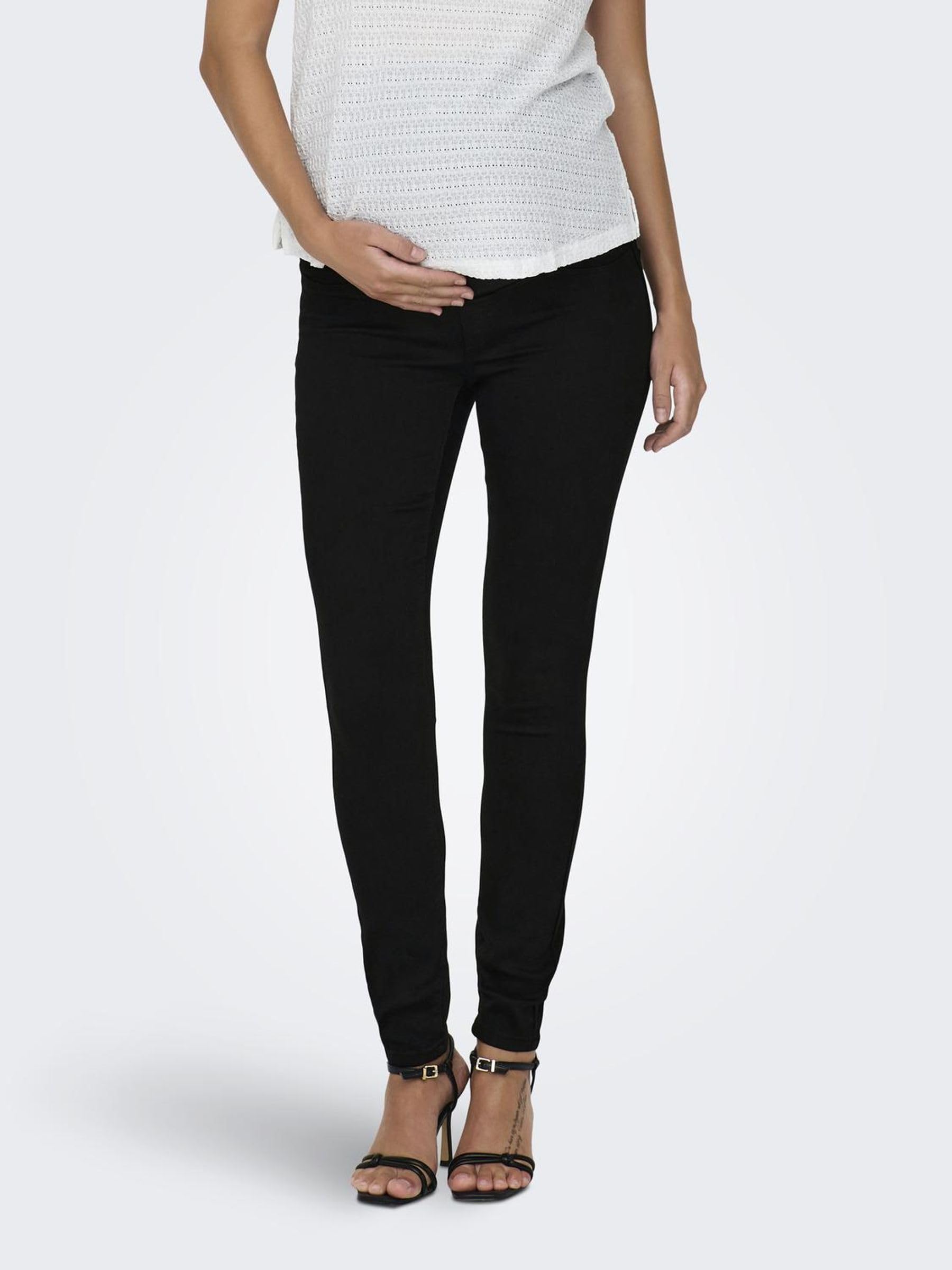 ONLY MATERNITY Jean Skinny OLMRAIN Life REG Skinny Jegging Black DN