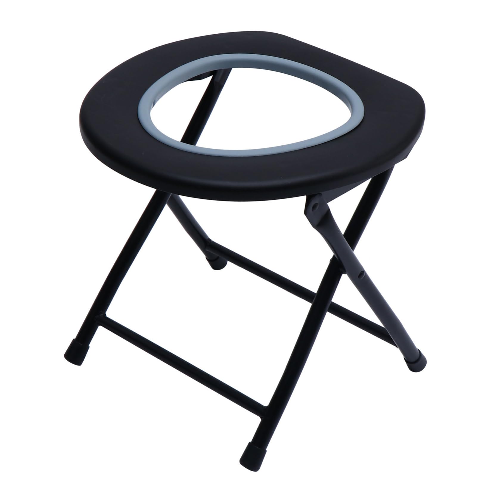 Chaise de toilette pliante tabouret léger inoxydable accessoire camping extérieur