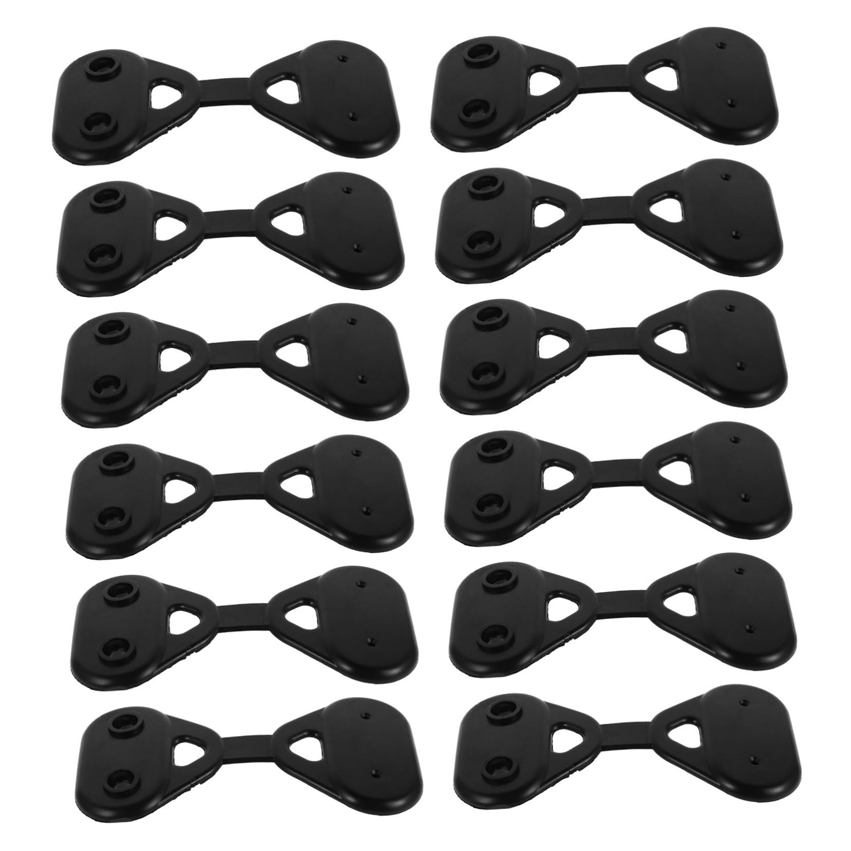 BESPORTBLE Versatile Sunshade Fabric Clamps 20pcs Sunshade Net Fixed Clip Greenhouse Net Clip Outdoor Accessory Sunshade Retaining Clip Plastic