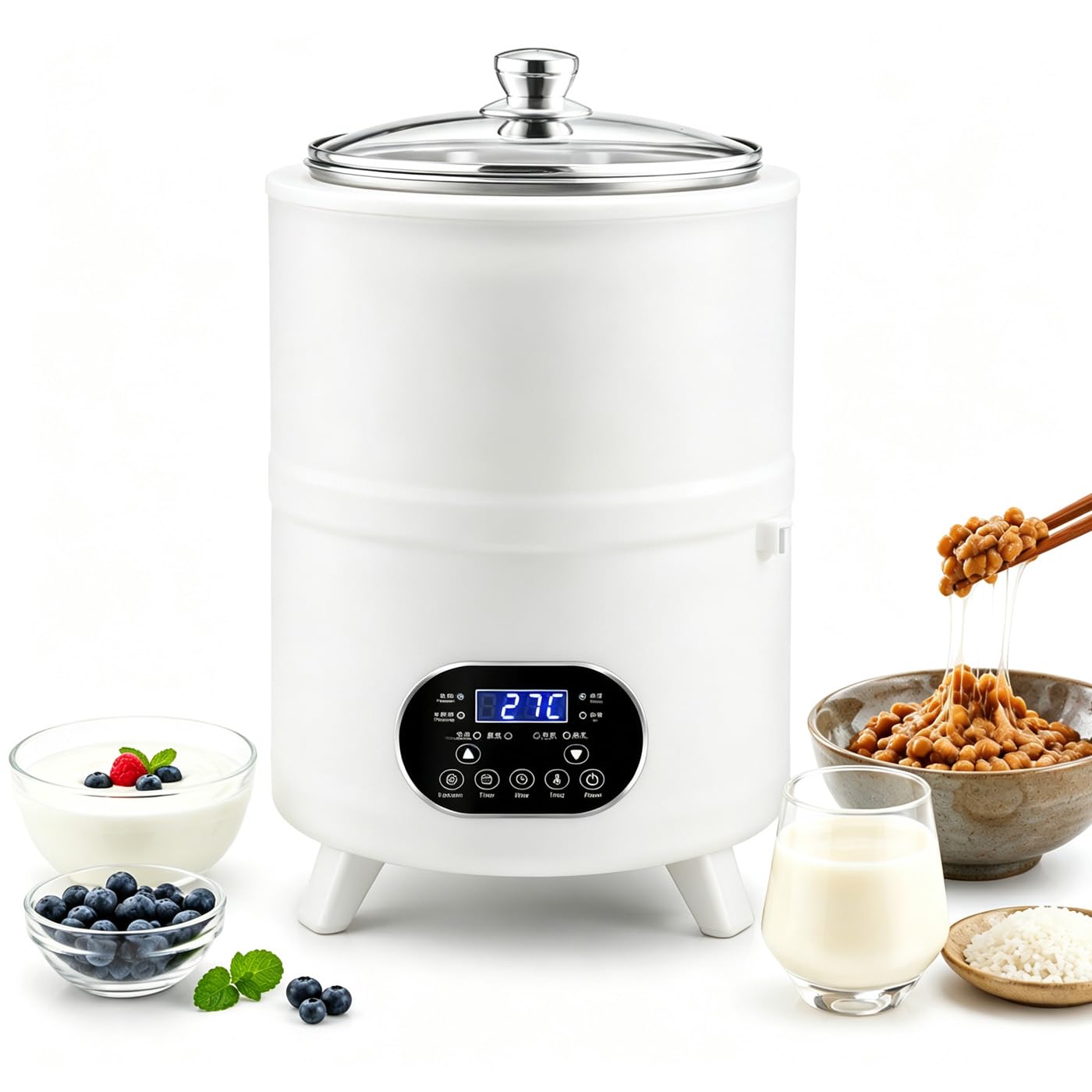 Máquina para Hacer Yogurt 8L/12L, Yogurtera Griega