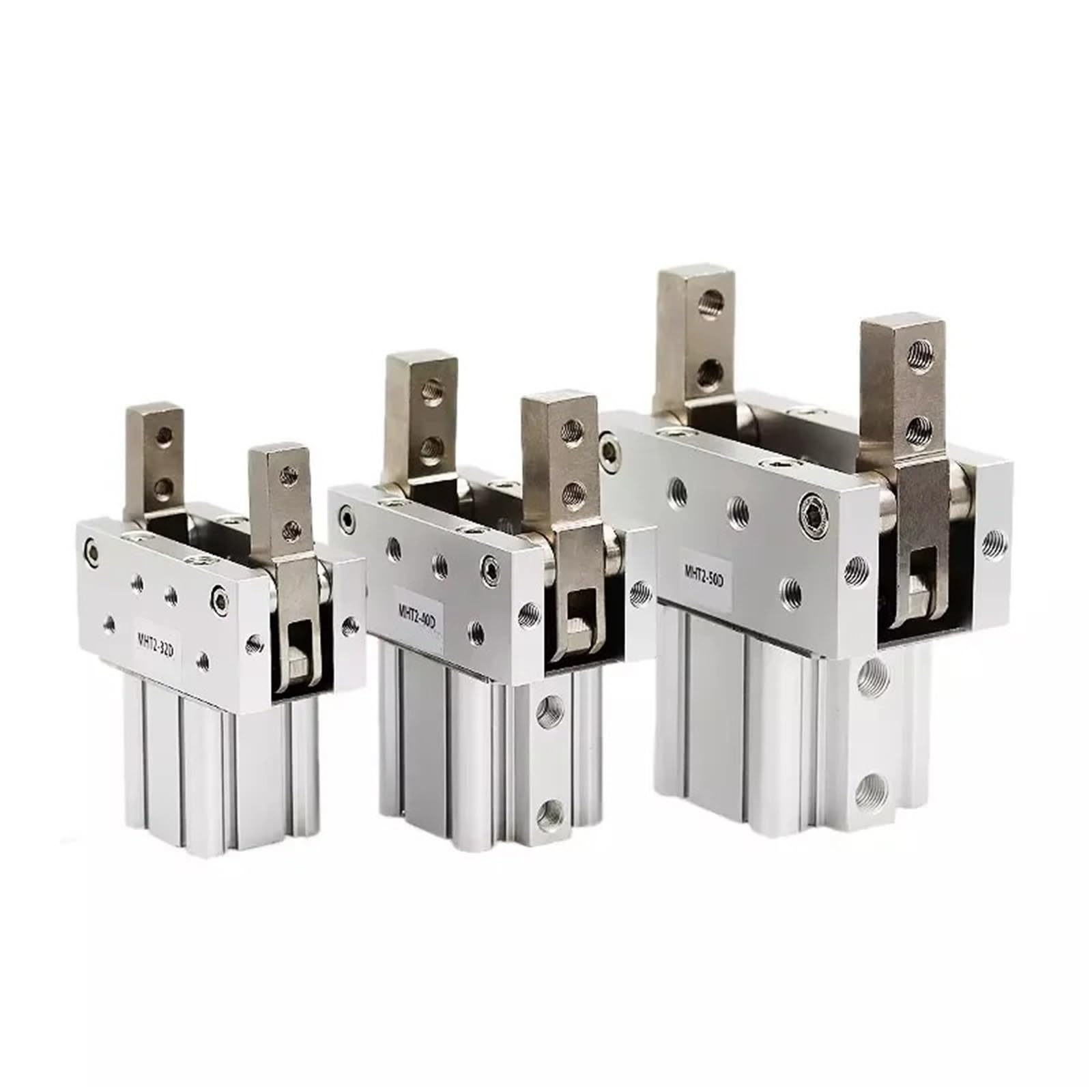 Cylindre à doigt MHT2-40D pneumatique de type bascule pour manipulateur