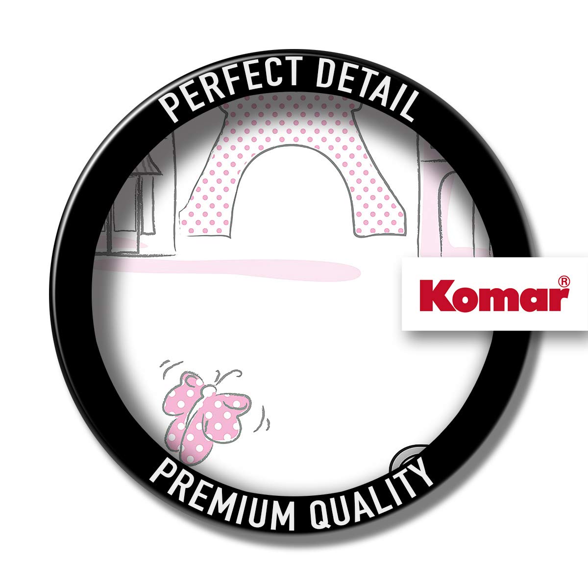 Komar Digitaldruck Vlies Fototapete - Minnie in Paris - Größe 400 x 250 cm