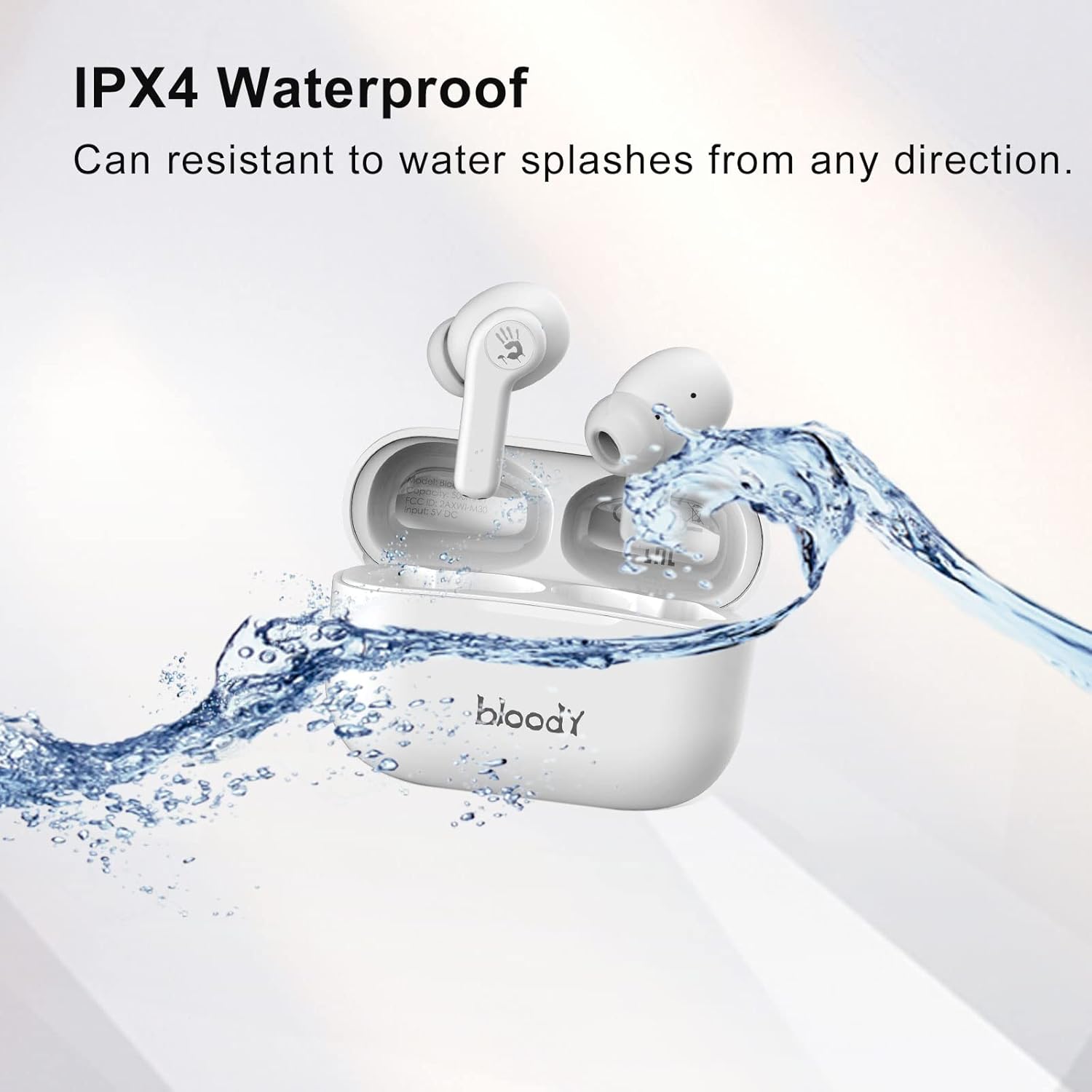 Bloody M30 Earbuds IPX4 Water Resistant