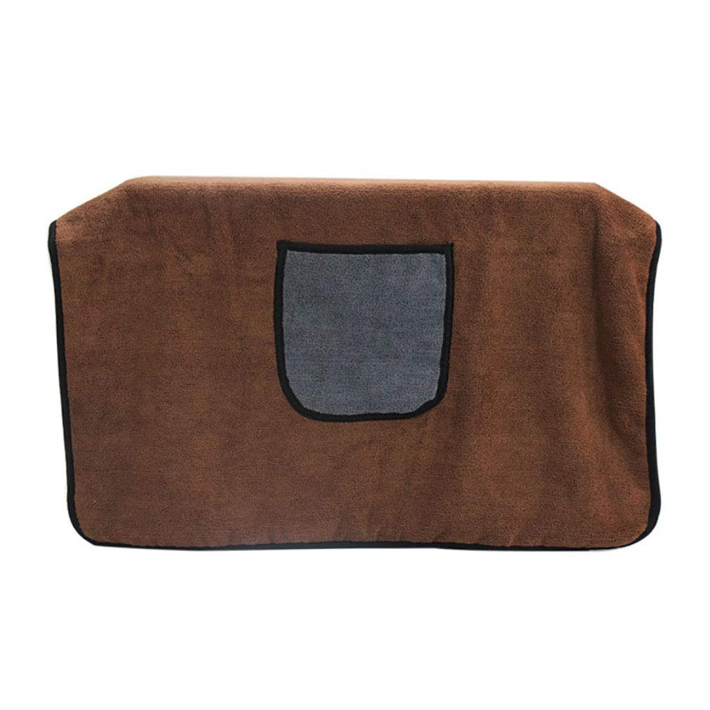 Serviette de Bain pour Chien Chat Peignoir, Serviettes Super Absorbantes pour Animaux en Micofibre pour Chiens
