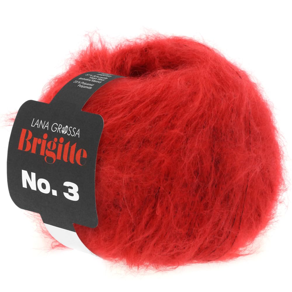 LANA GROSSA Brigitte Nr.3 – Mohairmischung, flauschig und warm