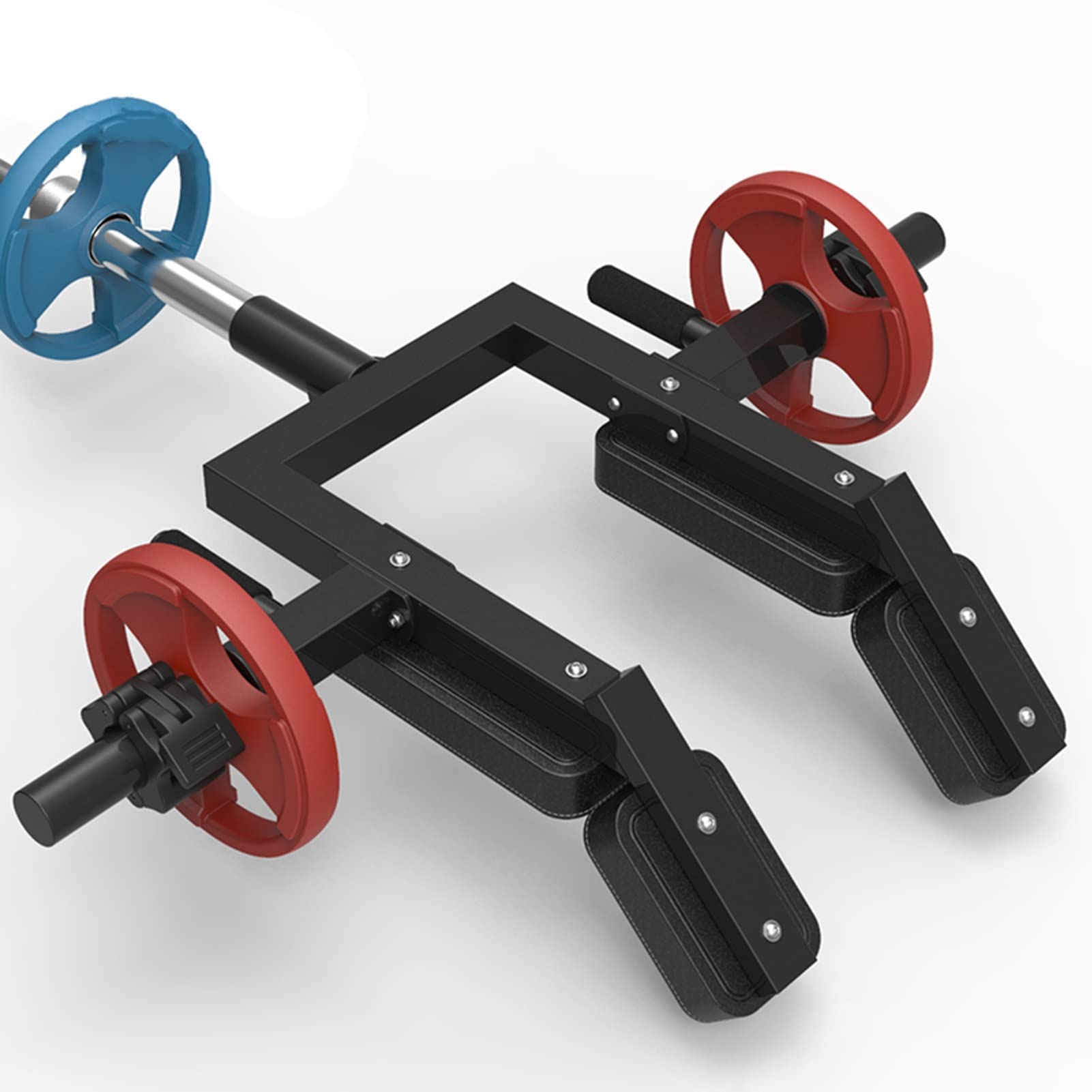 Support Landmine Poignée D'aviron - Accessoire Musculation Multifonction Pour Haltères Olympiques