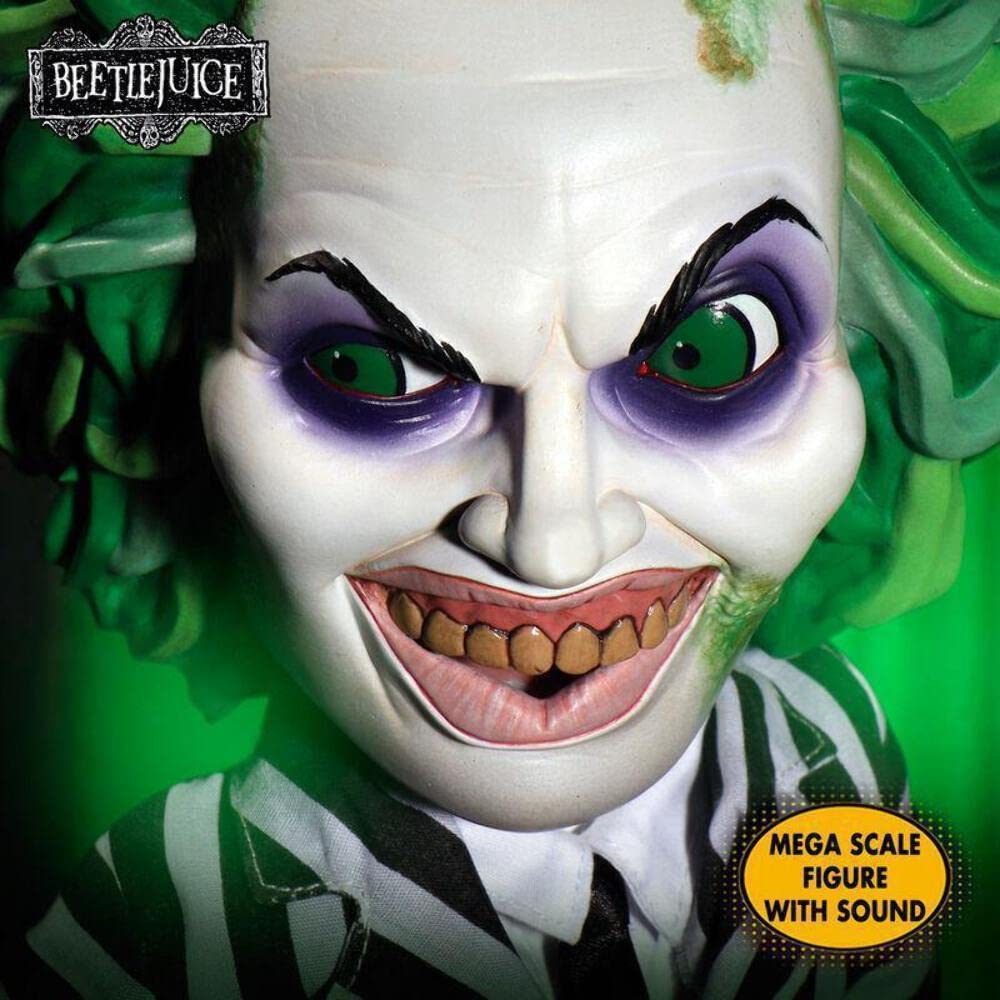 Buy Mezco - Beetlejuice - MDS Mega Scale - Talking Beetlejuice