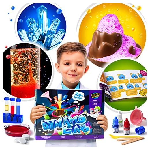 Learn & Climb Science Kit for Kids - 21 Experiments Science Set, Hours of Fun.