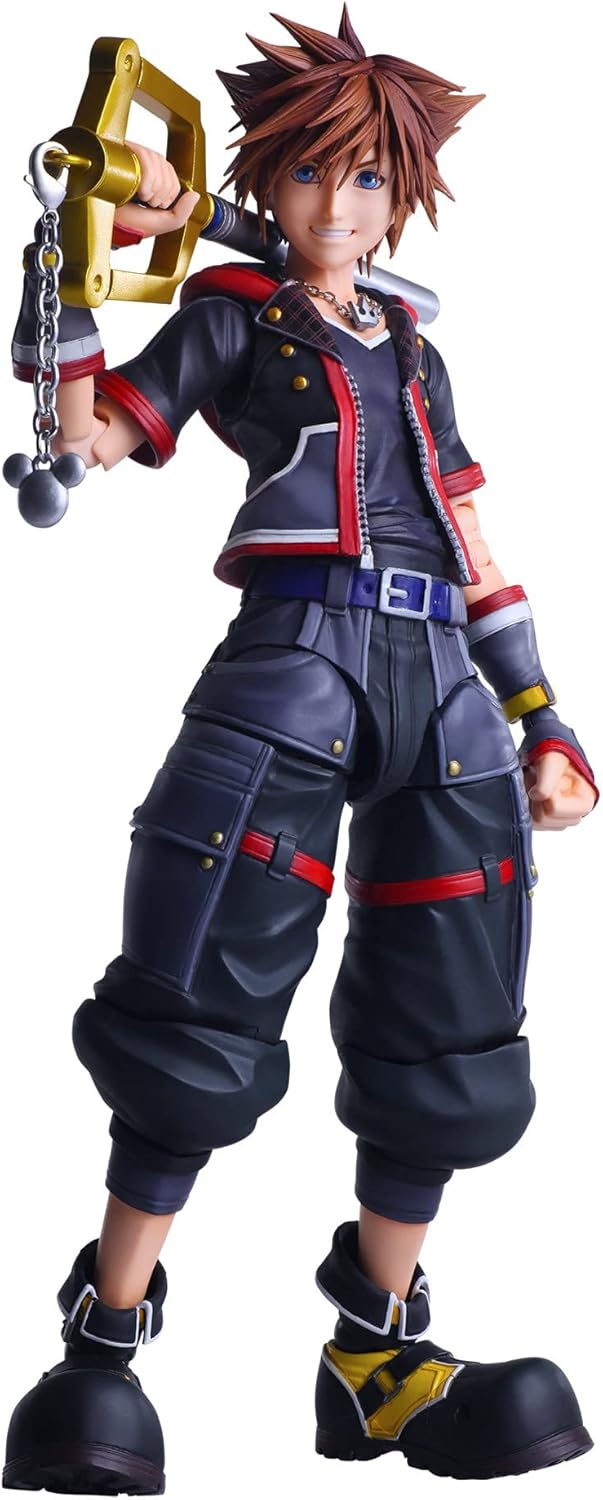 スクウェア・エニックス(SQUARE ENIX) Kingdom Hearts III Play Arts Kai Sora Ver.2 DX Edition, PVC Pre-Painted Action Figure