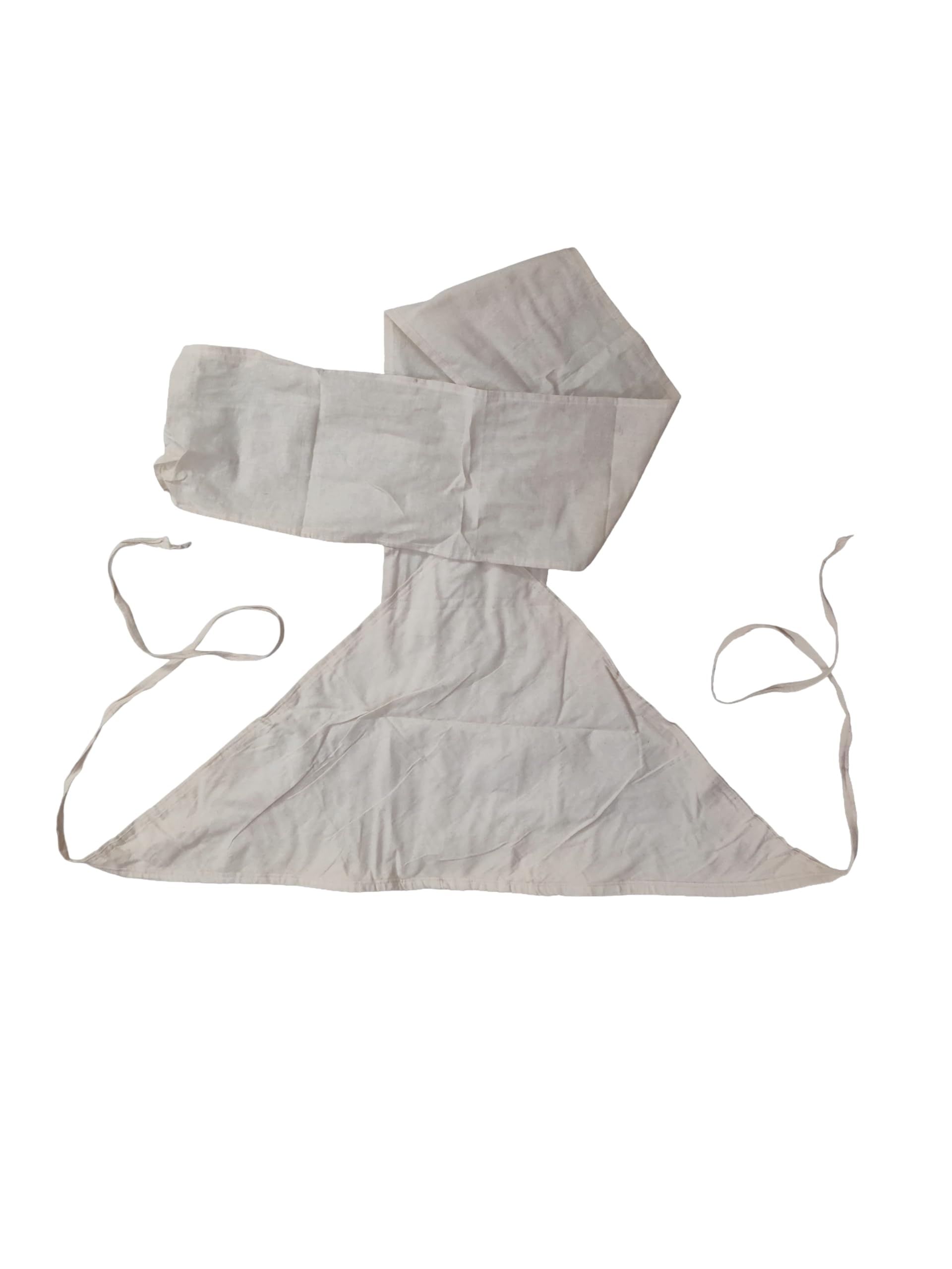 Men's Cotton Langot Supporter Free Size (Pack of 2) White Indian Traditional langot Gym,Yoga, Work Out, Running Langot/Langoti