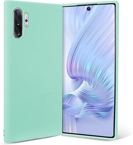 Miniatura 57 de Funda para Galaxy Note 10 Plus, silicona líquida, delgada, suave, TPU, protección de cuerpo completo, a prueba de golpes, para Galaxy Note 10 Plus