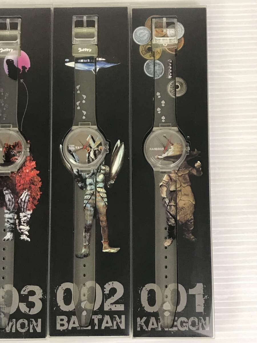 Amazon 40周年 記念限定 ウルトラマン ウルトラq ウルトラセブン スウォッチ 腕時計 時計 6本 セット キングジョー 怪獣 メンズ 腕時計 腕時計 通販