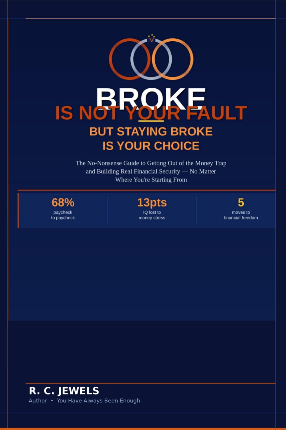 BROKE IS NOT YOUR FAULT — BUT STAYING BROKE IS YOUR CHOICE: The No-Nonsense Guide to Getting Out of the Money Trap, Building Real Financial Security, and Finally Getting Ahead (Unlock Your Finances)