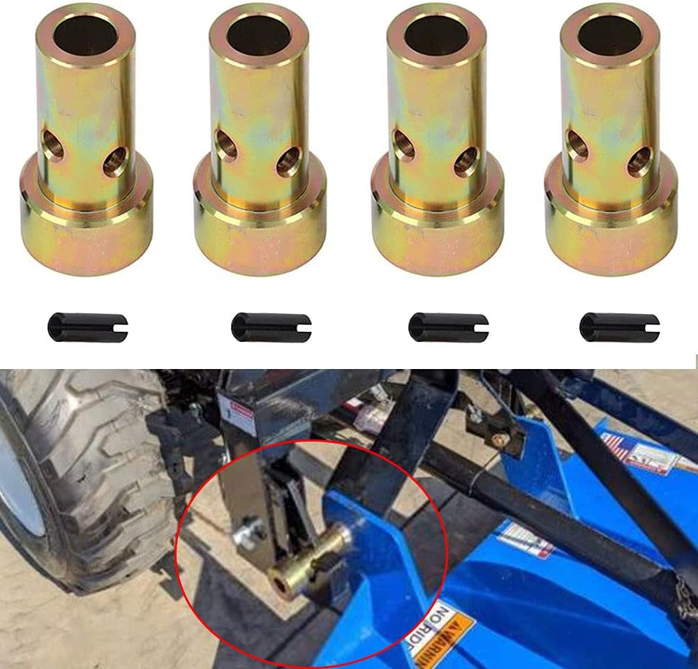 osemar Quick Hitch Adapter Bushings Fit for Category 1, 2