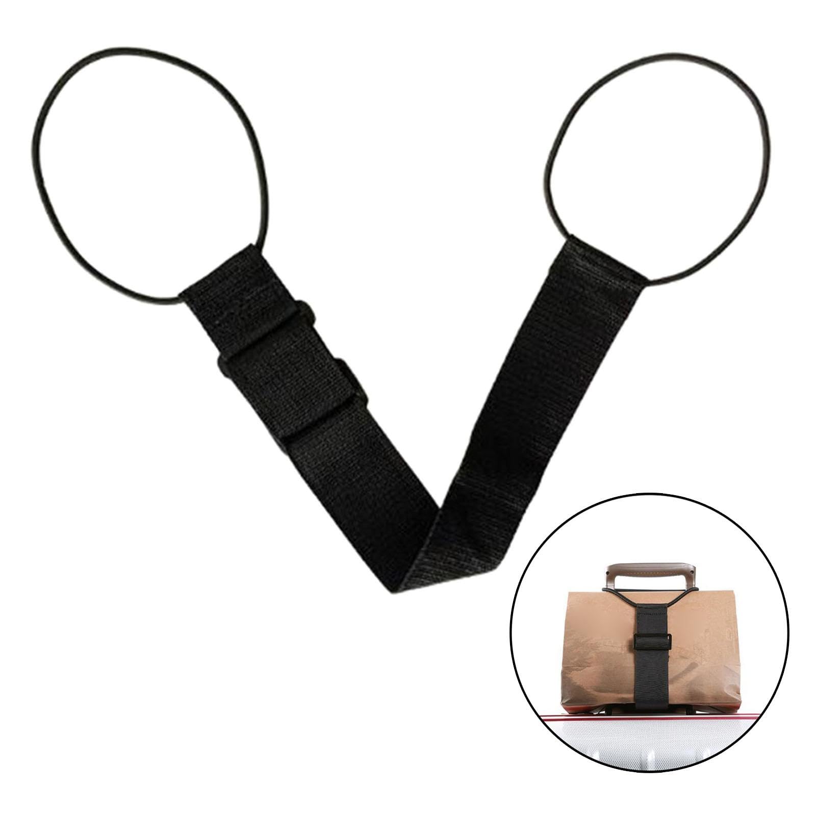 Set 3 Cinghie Elastiche Per Bagagli In PU E Nylon – Regolabili, Con Fibbia Esterna, Per Valigie, Zaini E Viaggi