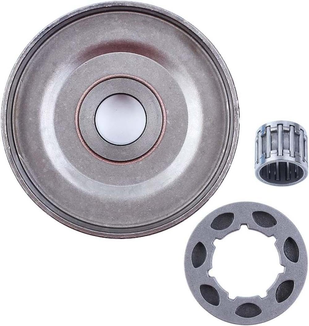 Kette Kupplung Trommel Kettenrad Felge Nadelkäfig 3/8 Zoll 7T kompatibel mit 445 450 E 345 340 346XP 350 351 353 Kettensäge