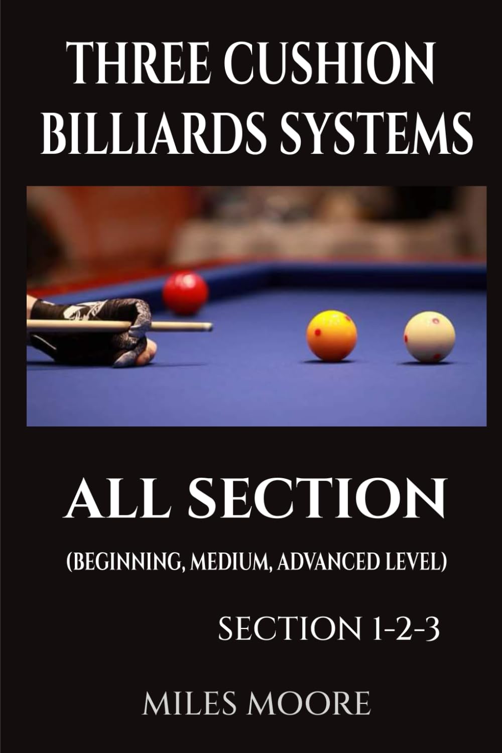 Three Cushion Billiards Systems All Section: A Complete Guide to Three-Cushion Billiards Systems — From Fundamentals to Advanced Mastery (THE BEGINNER SERIES)      Paperback – January 1, 2026