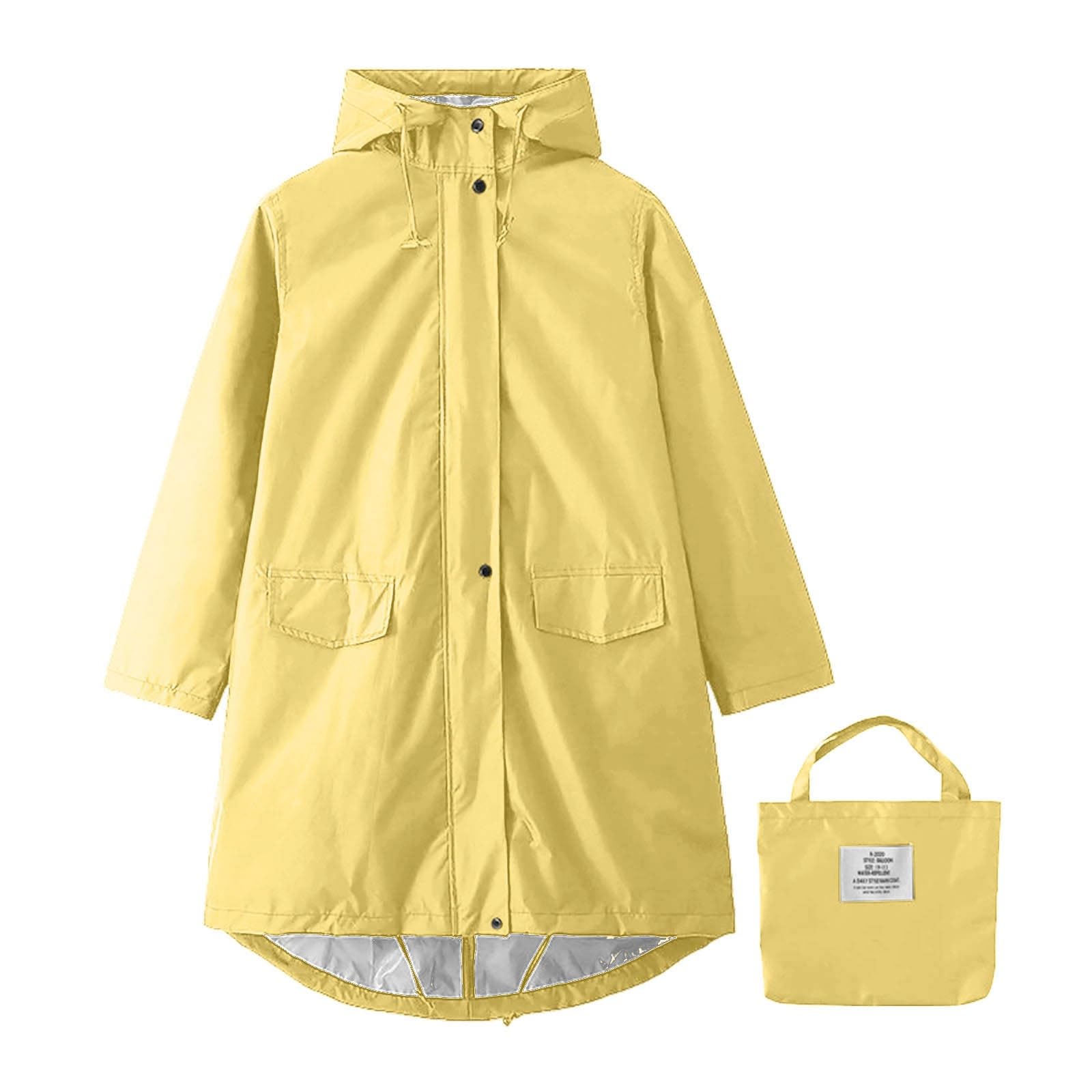 Poncho de lluvia impermeable para mujer Chubasquero EVA con capucha multifuncional reutilizable impermeable para senderismo, camping, pesca, bicicleta, ropa de lluvia