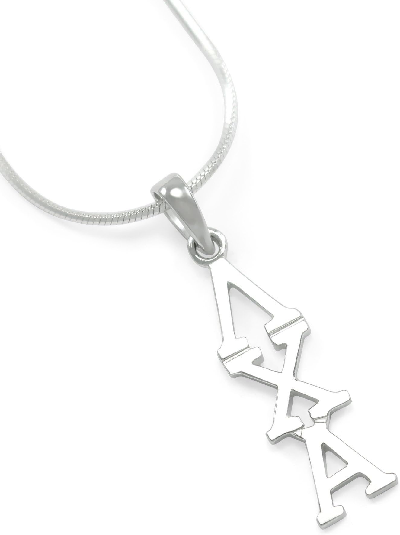 Lambda Chi Alpha Fraternity Classic Sterling Silver Lavaliere/Fraternity Gifts