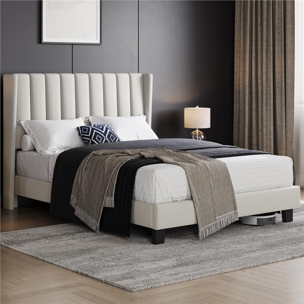 Cama tapizada 140x200 cm