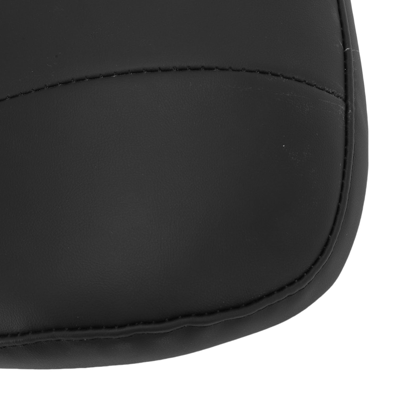 Bewinner Appui-tête Universel en Mousse à Mémoire de Forme pour Siège de Voiture, Oreiller de Rechange en Cuir PU pour Véhicule avec Support en Métal, Distance de Tige de 150 Mm, Coussin Ergonomique