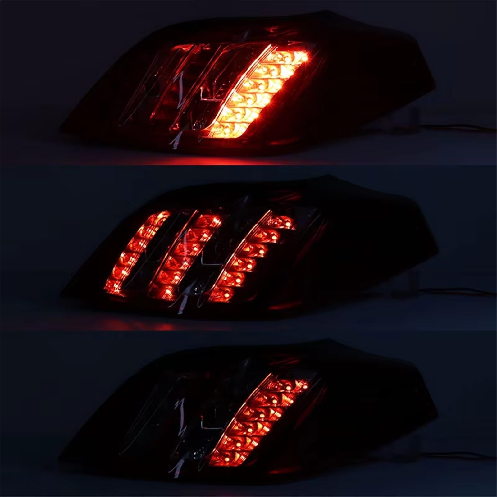 Montaje de luces traseras Compatible Con Peugeot 508 2011 2012 2013 2014 Conjunto De Luces Traseras, Luz Freno, Intermitente, Antiniebla Piezas Automóviles