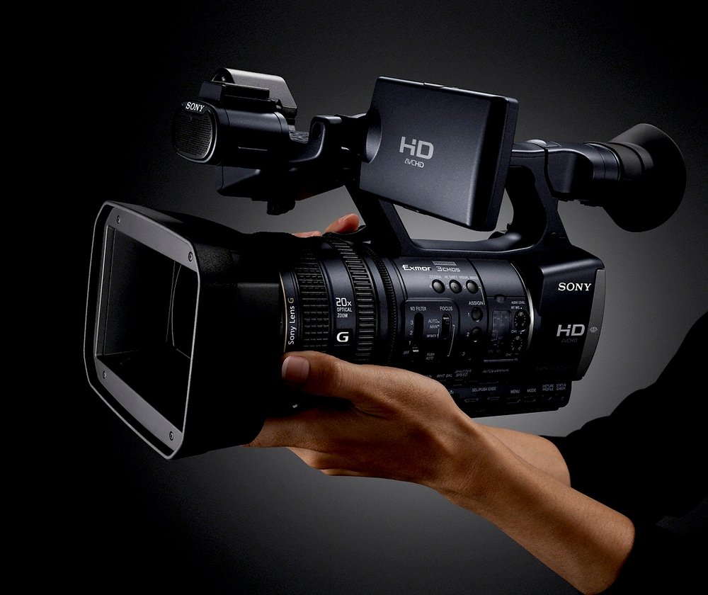 Sony HDRAX2000EH - Videocámara Profesional (1.12 MP, Pantalla de 3.2", Zoom óptico 20x, estabilizador), Negro
