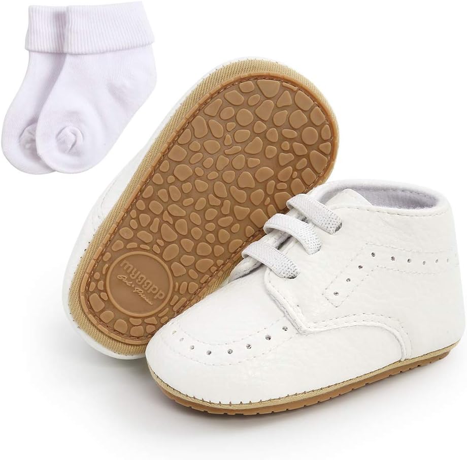OhwawadiBaby Shoes Boys Girls Infant Sneakers Non-Slip Sole Toddler Crib First Walker Shoes Flat Lazy Shoe