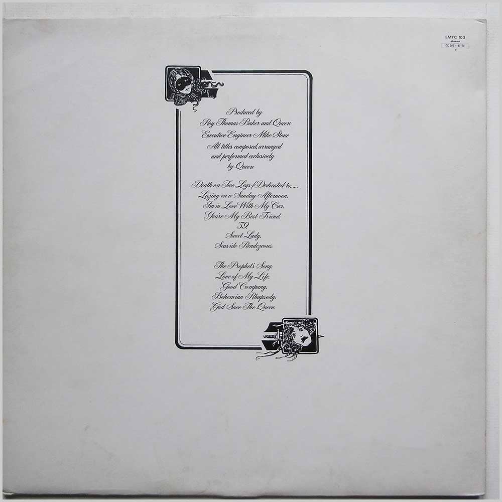 Amazon.co.jp: A NIGHT AT THE OPERA LP (VINYL) UK EMI 1975