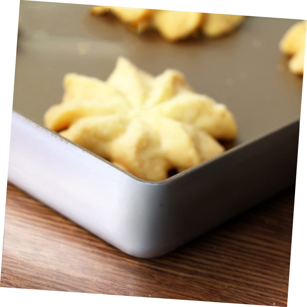 Ciieeo Non-stick 11 Inch Square Baking Pan Carbon Steel Easy to Clean Heat Resistant Versatile for Baking Needs