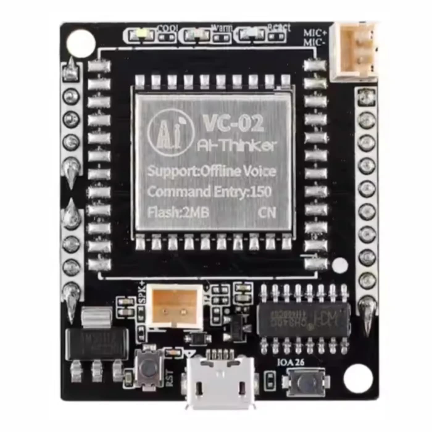 Robocraze Ai-Thinker VC-02 Offline Speech Recognition Control Module-picture-25