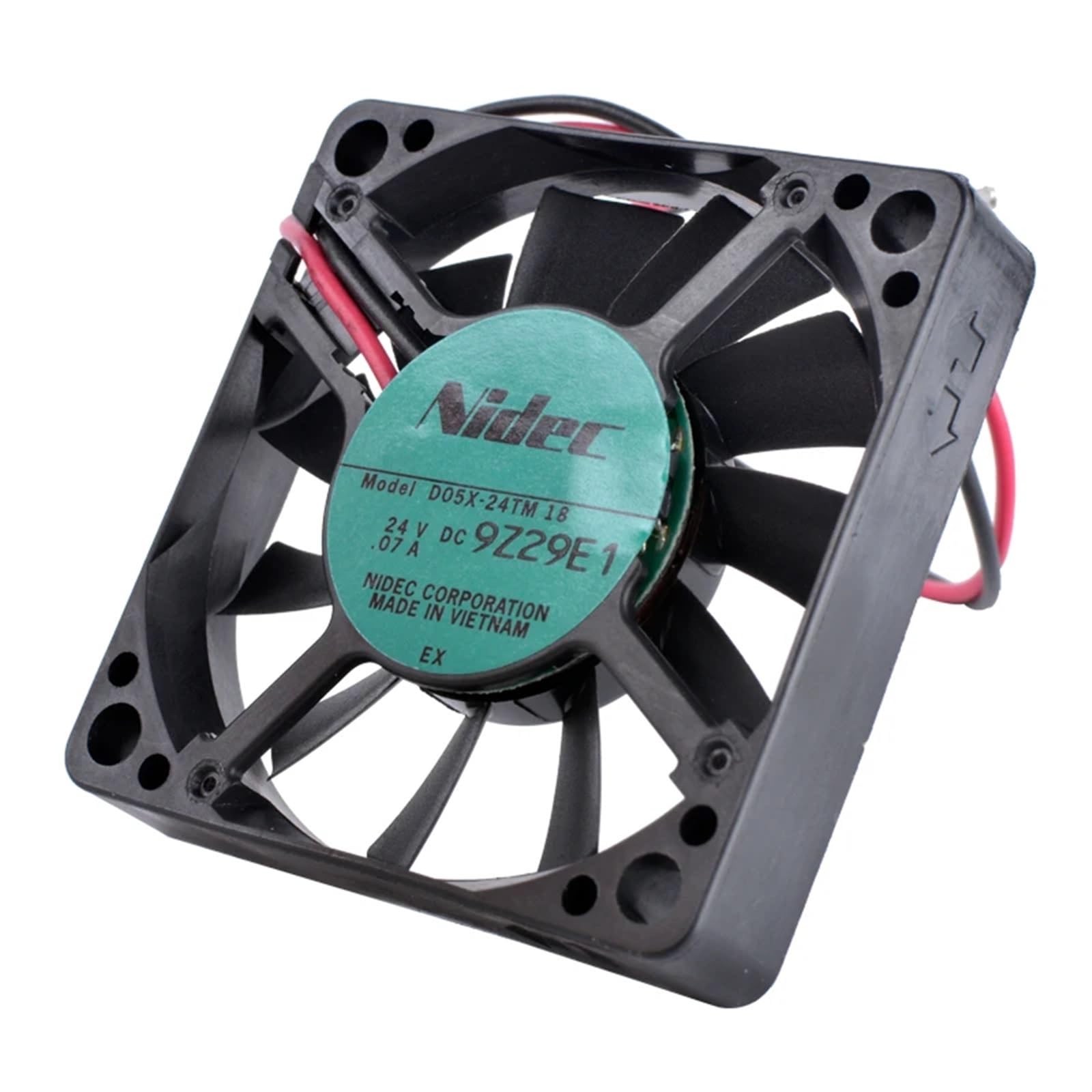 D05X-24TM 18 5cm 5010 50x50x10mm 24V 0,07A Ventola di raffreddamento industriale inverter