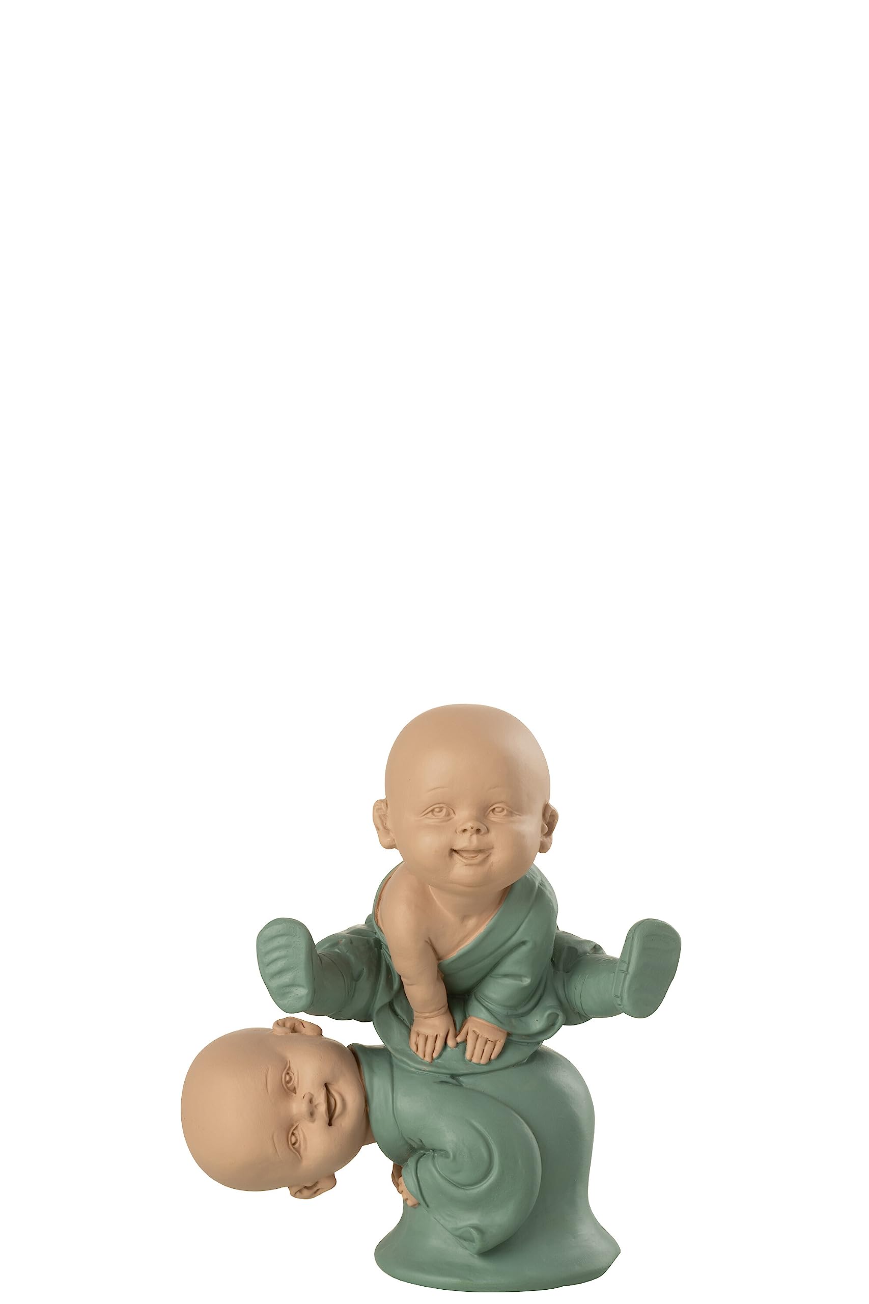 Monk Jumping Poly Green