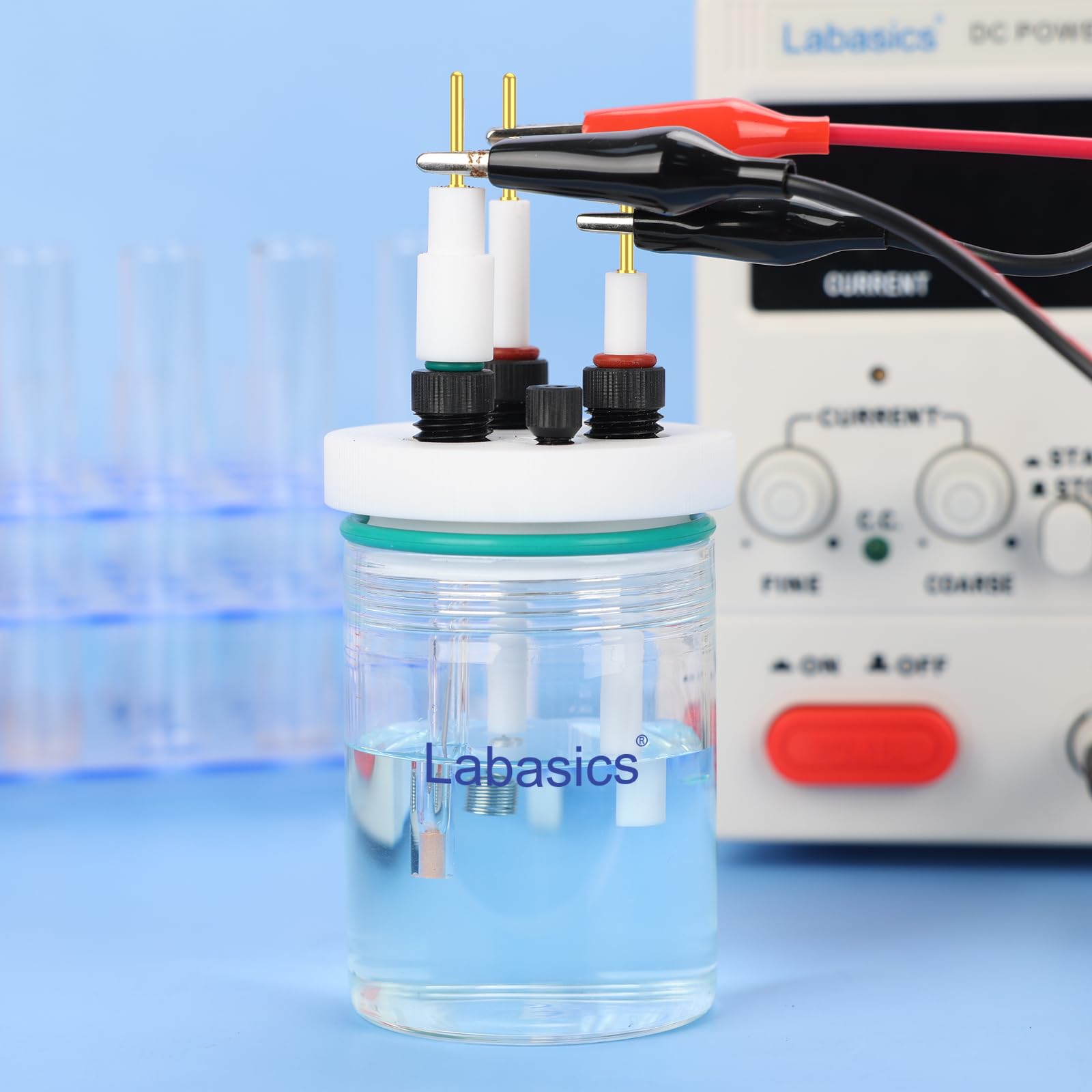 Labasics Platinplatten-Elektrode, 2 mm, Hilfselektrode mit 99,99% Reinheit, Hochwertige Platinelektrode, Elektrochemisches Zubehör