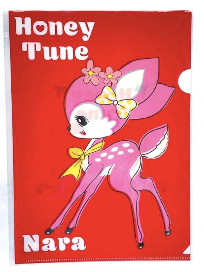 Amazon.co.jp: Nara Limited Honey Tune Fawn Clear File Set of 2