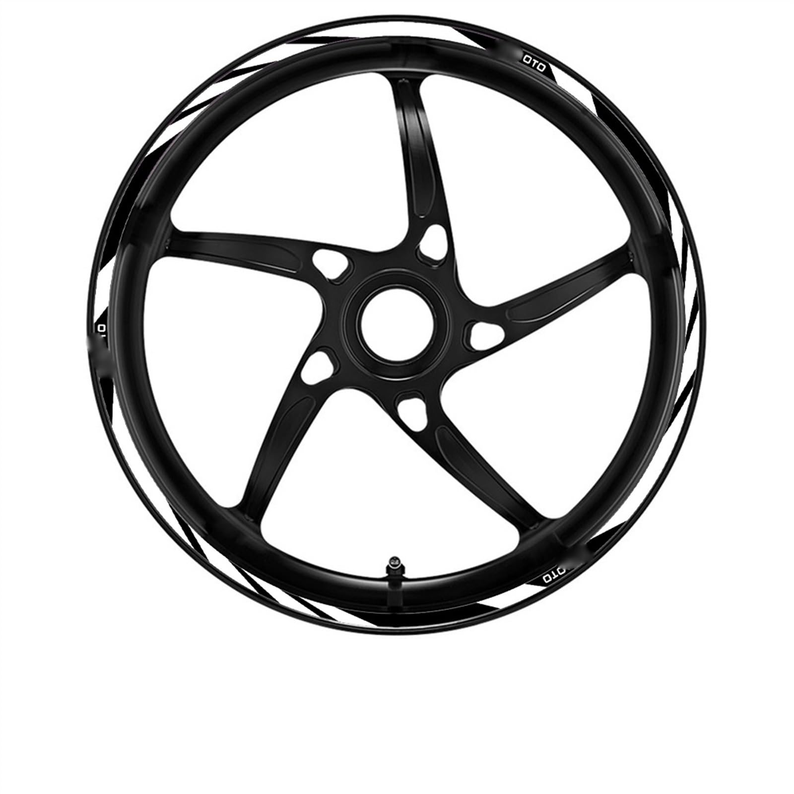 Motorcycle for CFMoto 150NK 250SR 300NK 300SR 400NK 400GT 650NK 650GT 650MT Wheel Sticker Inner Rim Decal Film(Color2)