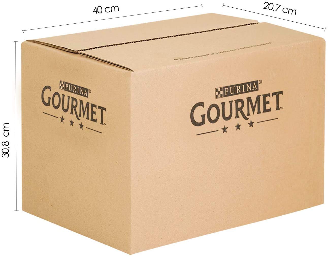 GOURMET Gold - Cibo Umido Gatto Adulto, Mousse con Pesce dell'Oceano, Fegato, Tacchino, Manzo. 96 Lattine da 85 g