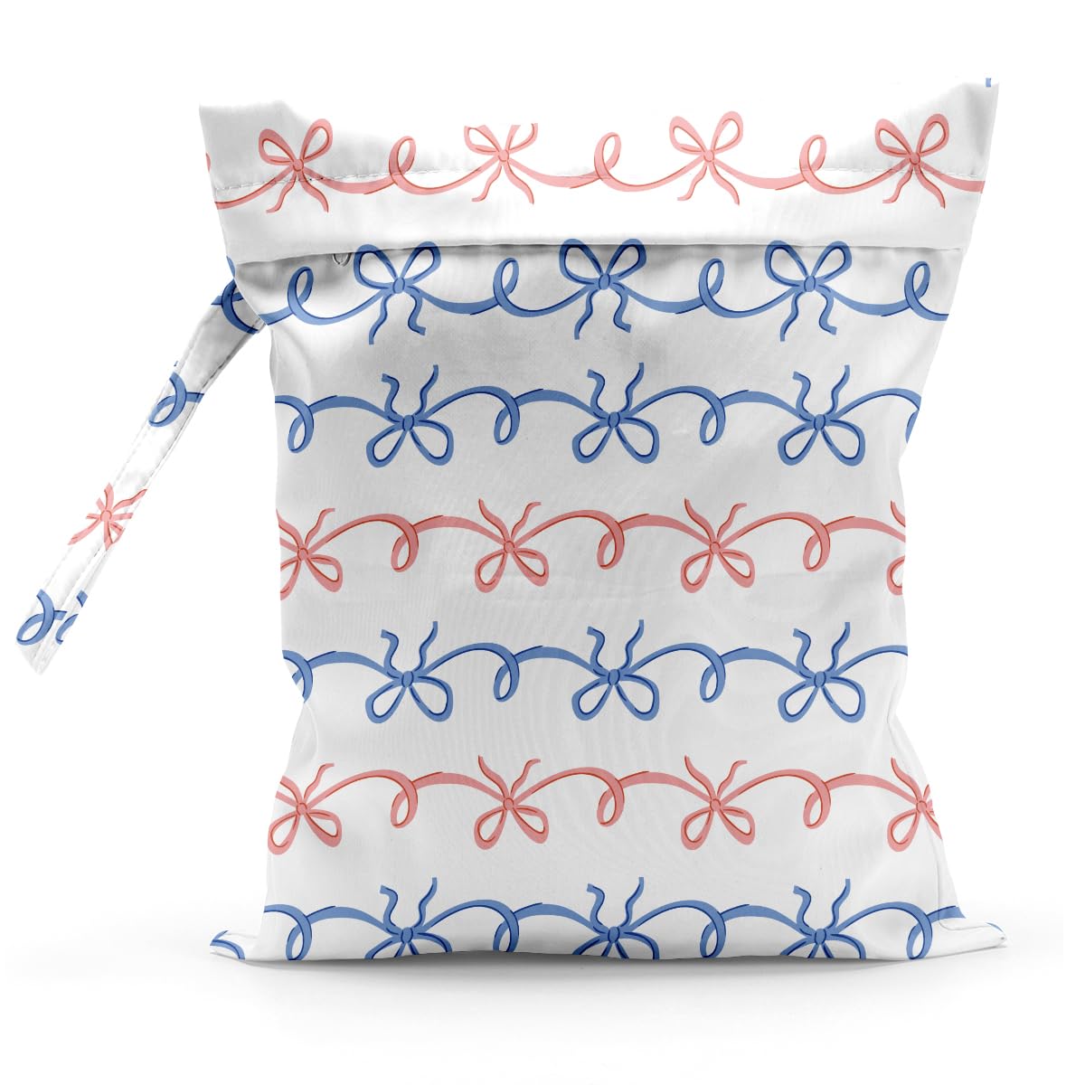 Pykfrhh Beach Wet Bags Waterproof Sandproof, Pool Wet Bags for Women, Summer, Travel, Swimsuit, Vacation, Bowknot