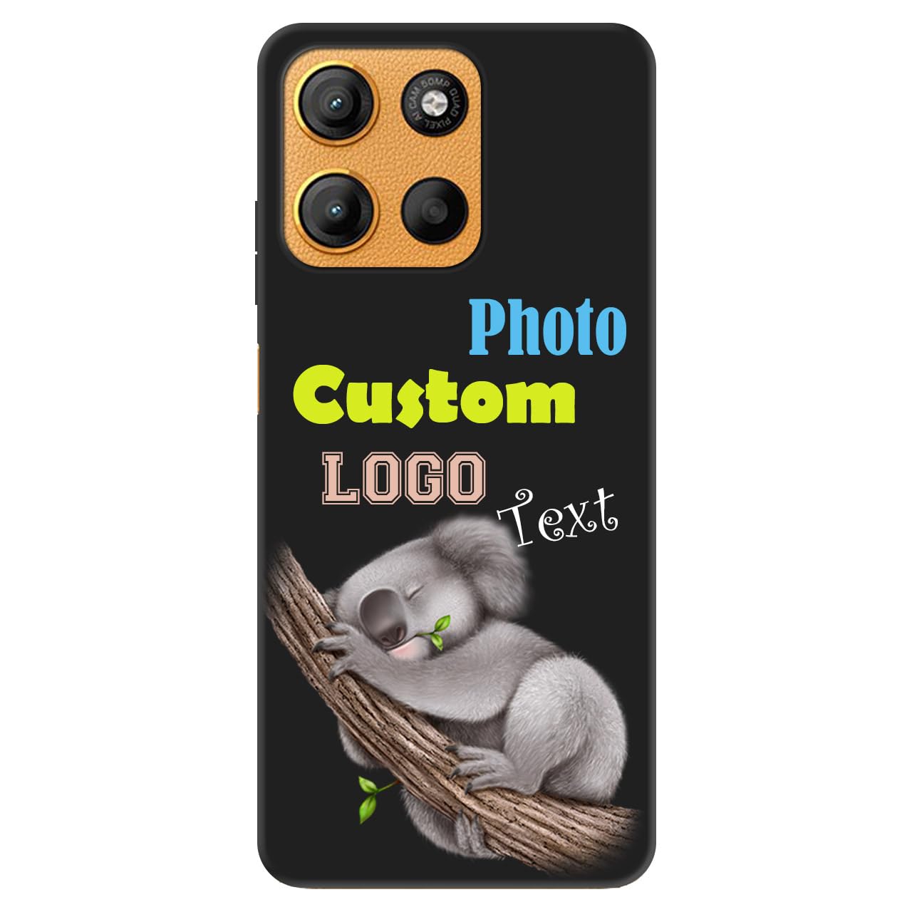 Personalized Case Custom for Motorola Moto G15 4G 2024 Phone Cover, Customized Photo Picture/Logo/Name Text Silicone Case Unique Gift,Soft Thin