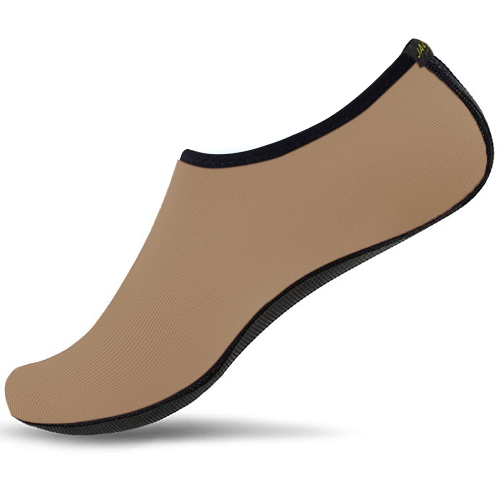 JACKSHIBO Water Shoes for Women Men Swim Shoes Water Socks for Cruise Essentials Swimming Aqua Beach Pool Yoga Surf