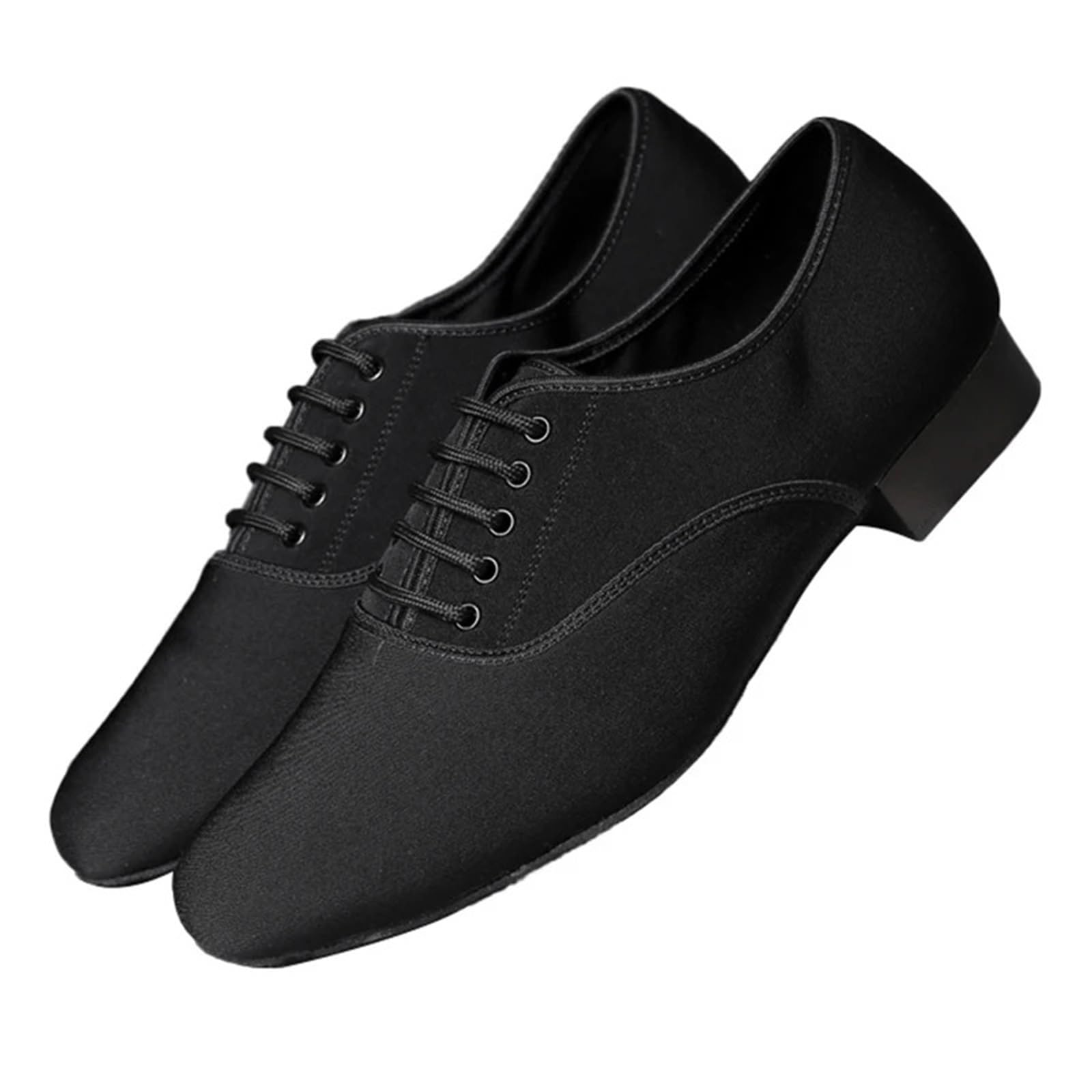 Zapatos de Baile Latino Hombre Zapatos de baile latino de salón, zapatos de Jazz for hombre, zapatillas de deporte for hombre, zapatos de baile profesionales o de práctica de tacón bajo, tela Oxford(I