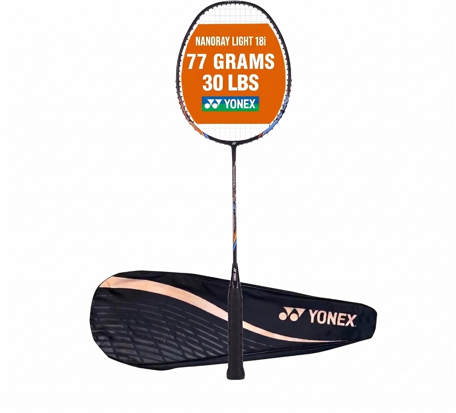 Amazon | Yonex Nanoray Light 18i Graphite Badminton Racquet (77g