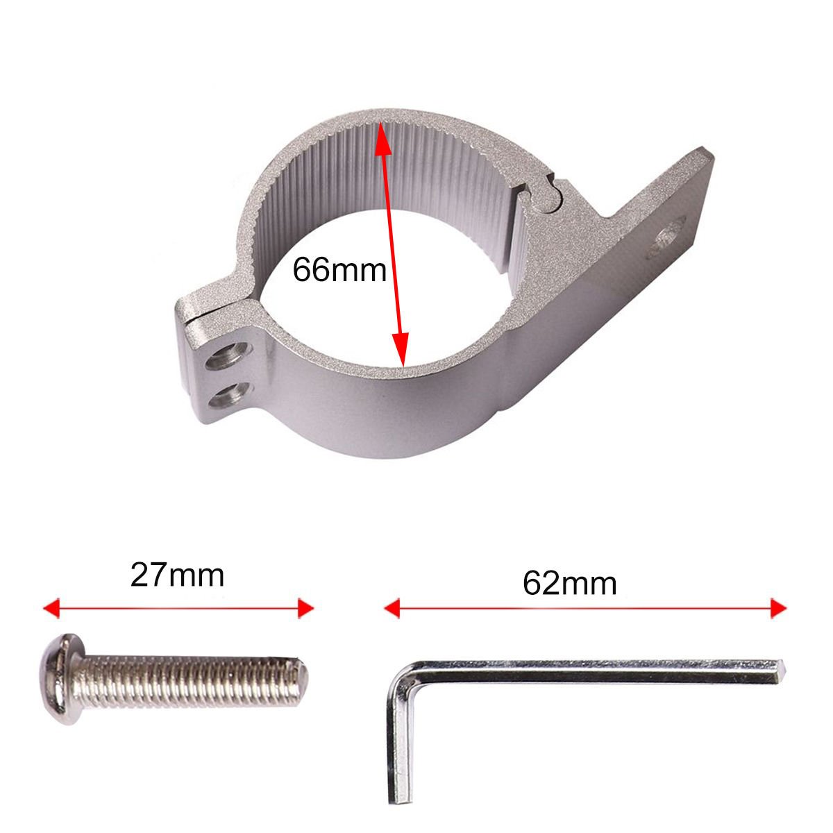 Buy WOWLED 2 x 2.5" Bullbar Mounting Bracket Clamp for LED Light Bar