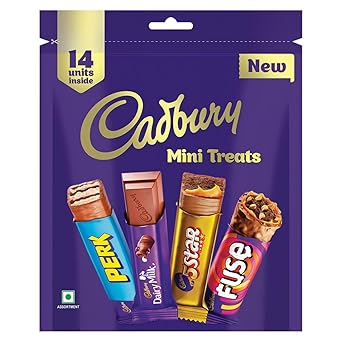 Cadbury Assorted Mini Treats Chocolate Bars, 125.1 g - image, photos