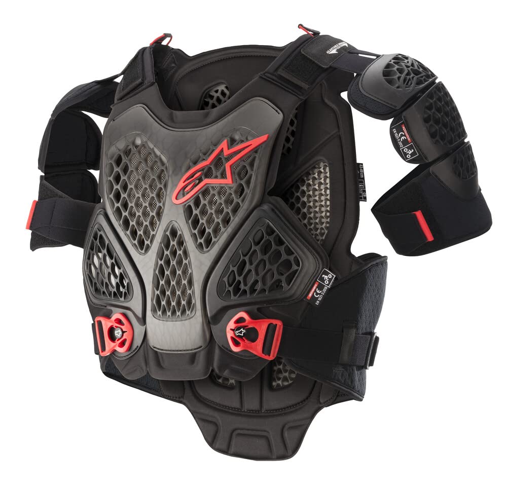 Alpinestars A-6 Brustpanzer – Schwarz, XS/S
