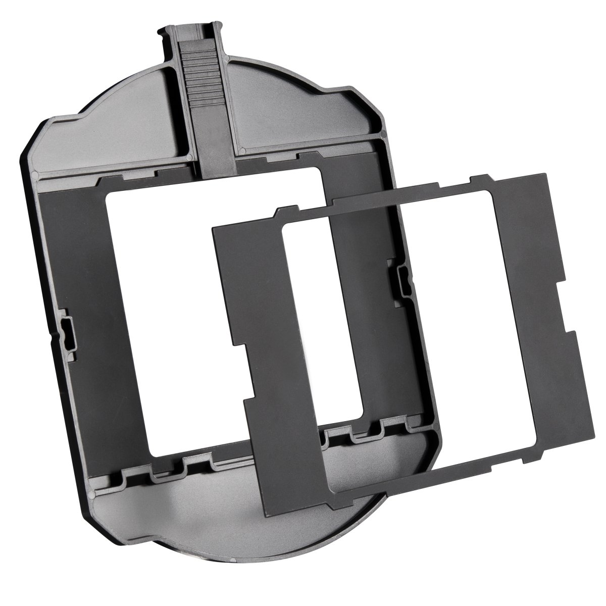 Walimex Pro M3 Matte Box Per DSLR Rig | Parasole Con Alette Regolabili, Due Slot Filtro 4x4/4x5.6, Per Barre 15mm - 2