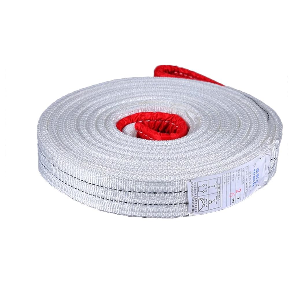 NGDFGR Generic Multi Layer Flat Lifting Belt Lifting Support Customization Belt Lifting Tool Crane Lifting Belt 6 Ton Load-Bearing For Lifting Straps,Hrgqqqgqp-6T-4M,6T-8M