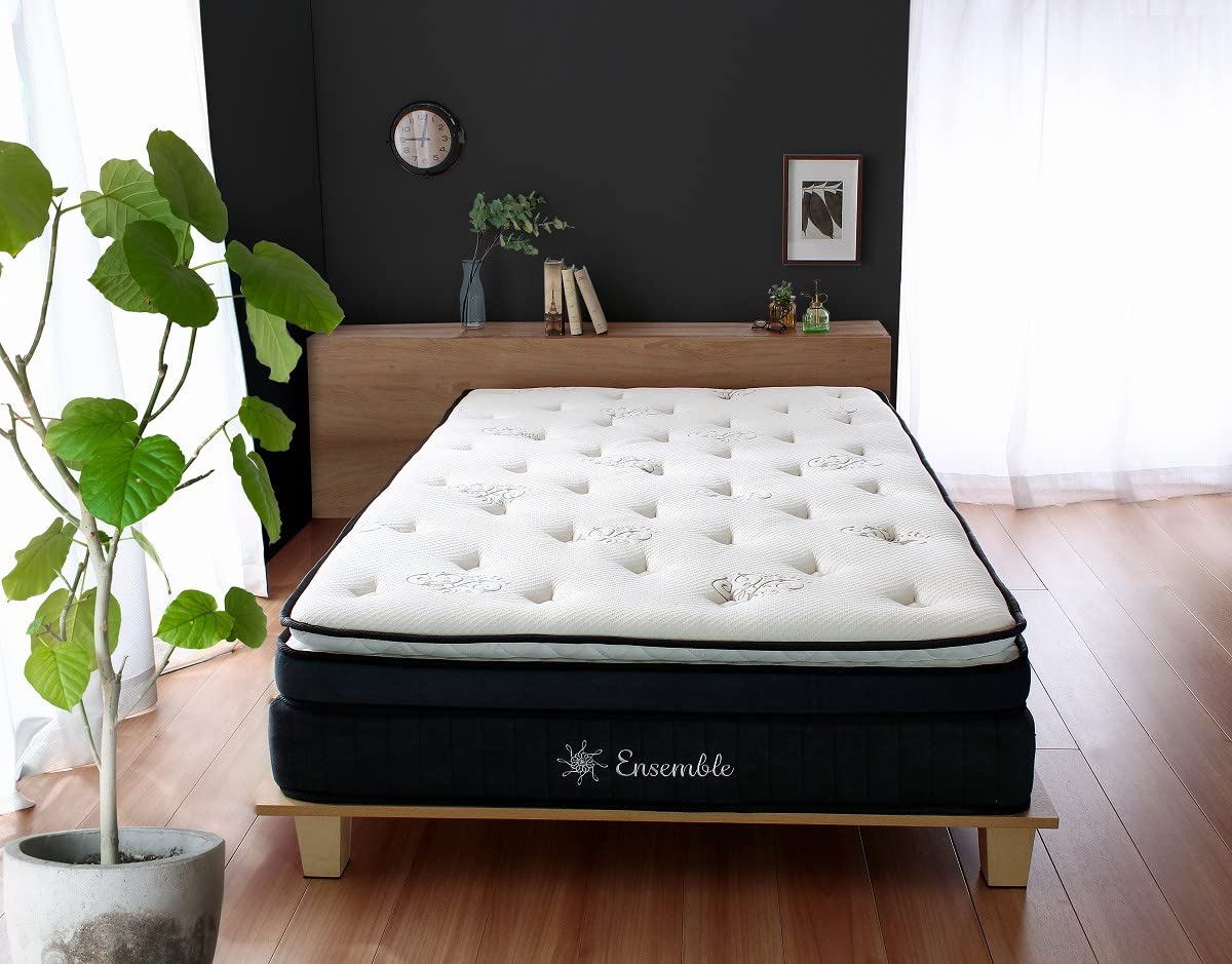 【美品】 アンサンブル メモリーフォームマットレス セミダブル Amazon.co.jp: Ensemble【アンサンブル】メモリーフォームマットレス