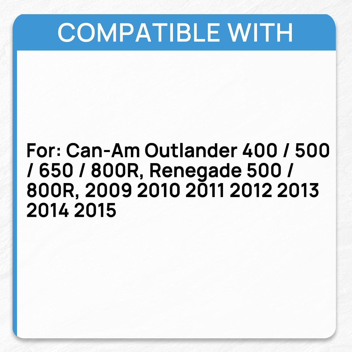 703500766 703500781 Upgraded Fuel Pump Assembly Compatible with Can-Am Outlander 400 500 650 800 2009-2011 Can-Am 500 800 2009-2011